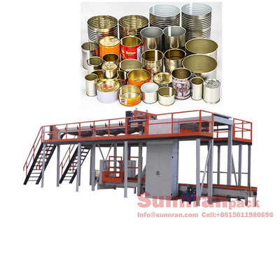 Palletizer Beverage Can Making Machine CE Certificate Sunnran Brand